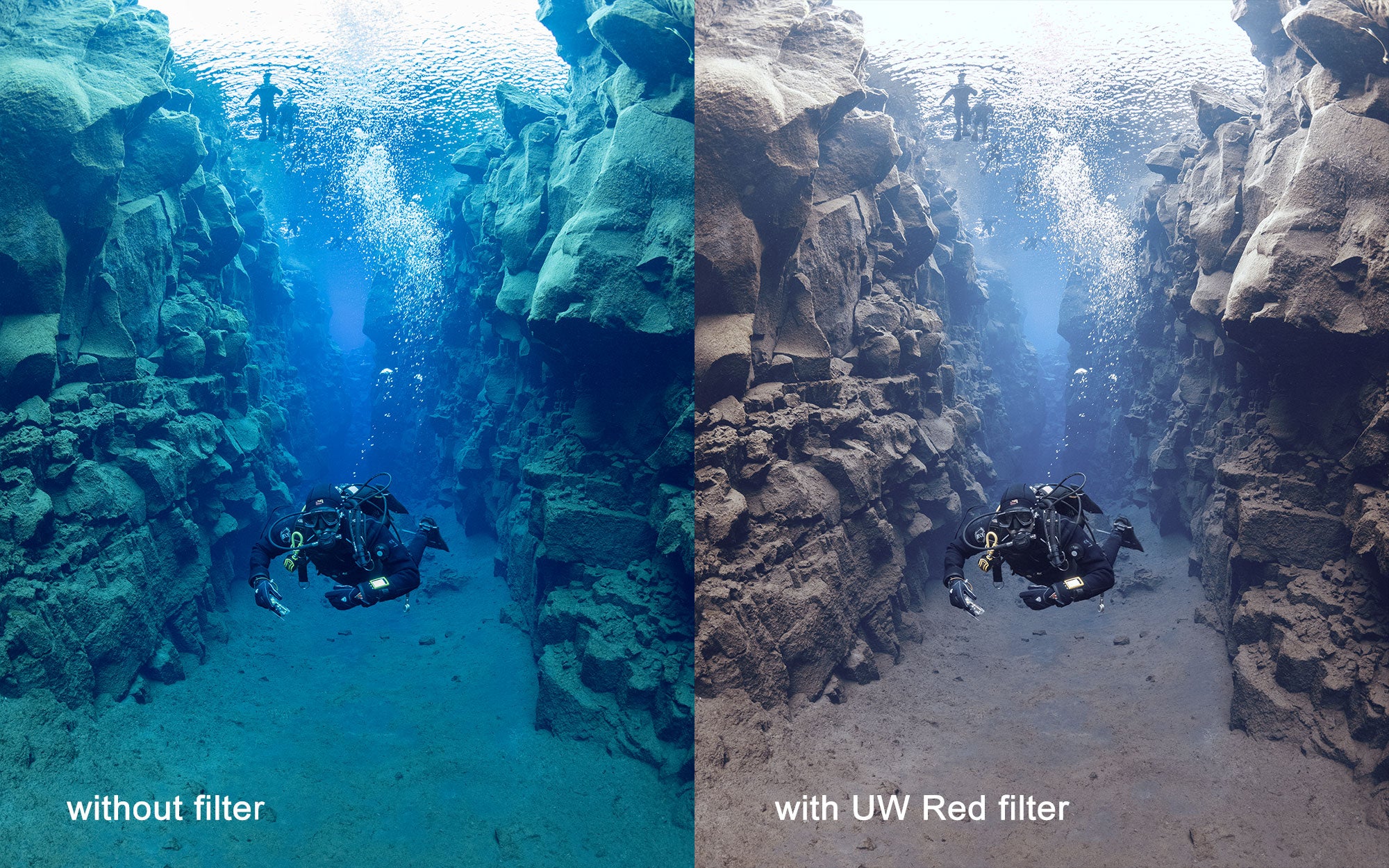 DiveIt App Red Filter